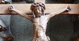 gotischer Kruzifix in Sankt Michael in Wachtendonck
