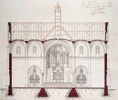 Bauzeichnung von 1887 aus dem Planarchiv des LVR-Amtes für Denkmalpflege im Rheinland