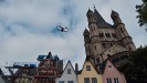 Drohne Ã¼ber der Altstadt von KÃ¶ln